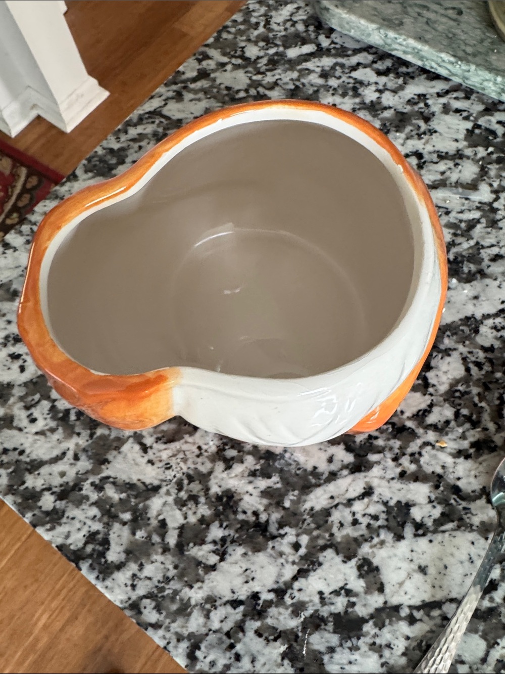 Ceramic Orange Fox Figurine Home Art Accent - Picture 8 of 9